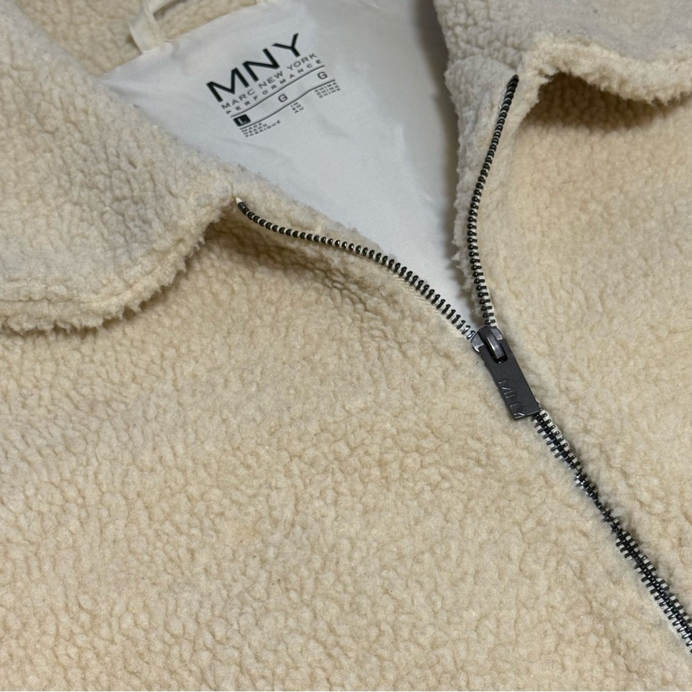 MNY Cozy Tan Sherpa Jacket - Picture 6 of 6